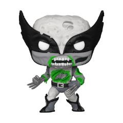 Picture of Funko Pop! Marvel: Zombies - Wolverine (B&W) (Glows in The Dark) (Special Edition) #662 Vinyl Figure