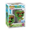 Picture of Funko Pop! Television: 123 Sesame Street - Oscar the Grouch (Flocked) (Special Edition) #1793 Vinyl Figure