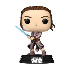 Picture of Funko Pop! Star Wars: The Force Awakens - Rey (Retro) (Special Edition) #805 Bobble-Head Vinyl Figure