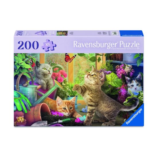 Picture of Ravensburger Puzzle: Feel Well - Cheeky Cats (200pcs) (12001735)