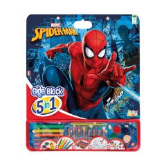Picture of AS HappiHobbi: Ζωγραφική - Giga Blocks - Σετ Ζωγραφικής 5 In 1 Spider-Man Evergreen (1023-62762)