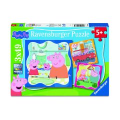 Picture of Ravensburger Puzzle: Peppa Pig (3x49pcs) (12004288)