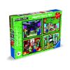 Picture of Ravensburger Puzzle: Minecraft (4x100 pcs) (12004290)