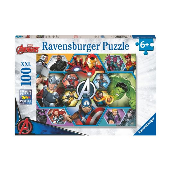 Picture of Ravensburger Puzzle: Marvel Avengers XXL (100pcs) (12004029)