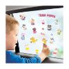 Picture of Totum: Peppa Window Stickers, 4 Sheets, 1 Scenery (BT360129)