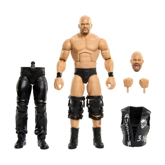 Picture of Mattel WWE: Live Event Elite Figures – WWE Summerslam Stone Cold Steve A (JHX79)