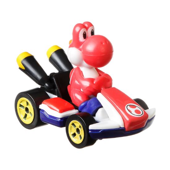 Picture of Mattel Hot Wheels: MarioKart – Red Yoshi Vehicle (GPD90)