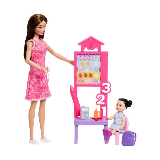 Picture of Mattel Barbie: You Can Be Anything - Teacher with Kid Doll (JMK16)