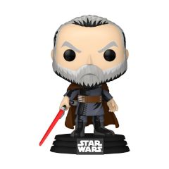 Picture of Funko Pop!: Star Wars - Count Dooku (Retro) #833 Bobble-Head Vinyl Figure