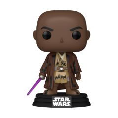 Picture of Funko Pop!: Star Wars - Mace Windu (Retro) #834 Bobble-Head Vinyl Figure