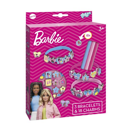 Picture of Totum: Barbie -  3 Bracelets & 18 Charms (TT501195)