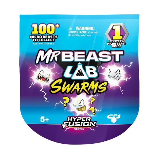 Picture of Giochi Preziosi Mr. Beast Lab Swarms: Hyper Fusion Fusion - 1Pack Figure (BTR13000)