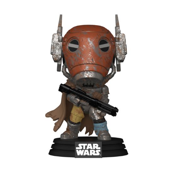Picture of Funko Pop!: Star Wars (Mandalorian & Grogu) - Mercenary Guard Droid #821 Bobble-Head Vinyl Figure