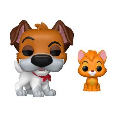 Picture of Funko Pop!: Oliver & Company - Dodger with Oliver* #1705 Vinyl Figures