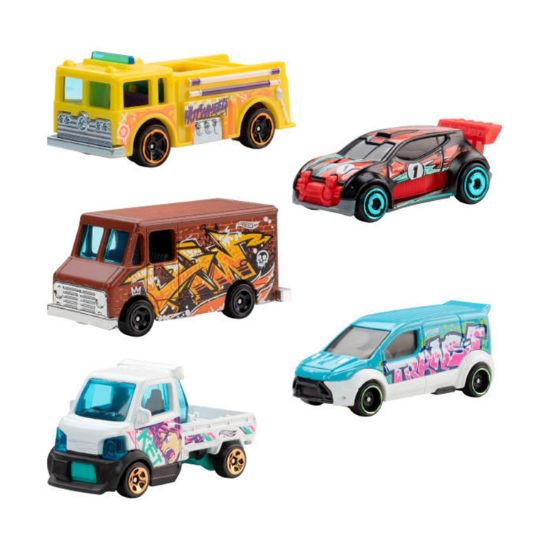 Picture of Mattel Hot Wheels - Metro Sketch (Set Of 5) (JKG13)