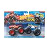 Picture of Mattel Hot Wheels Monster Trucks: Demolition Doubles - Fire Rescue VS 5 Alarm (JLV86)