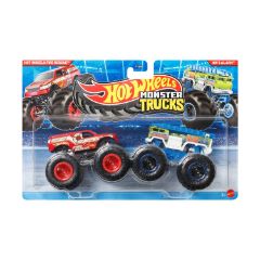 Picture of Mattel Hot Wheels Monster Trucks: Demolition Doubles - Fire Rescue VS 5 Alarm (JLV86)
