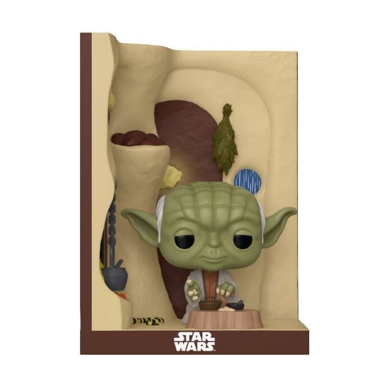 Picture of Funko Pop! Nooks: Star Wars - Yoda in His Hut Bobble-Head Vinyl Figure
