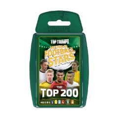 Picture of Winning Moves: Top Trumps - World Football Stars 2024 The Top 200 Pack 5 - Card Game (WM04842-EN1)