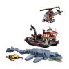 Picture of LEGO Jurassic World Mosasaurus Dinosaur Boat Attack (77983)