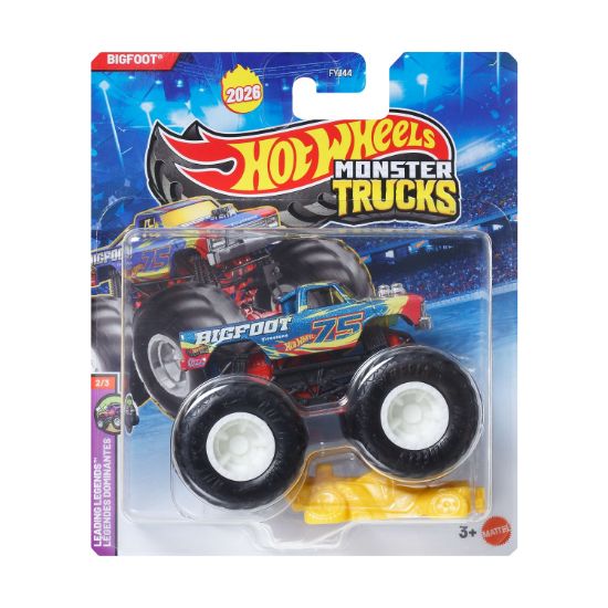 Picture of Mattel Hot Wheels: Monster Trucks Leading Legends - Bigfoot Vehicle (JHY53)