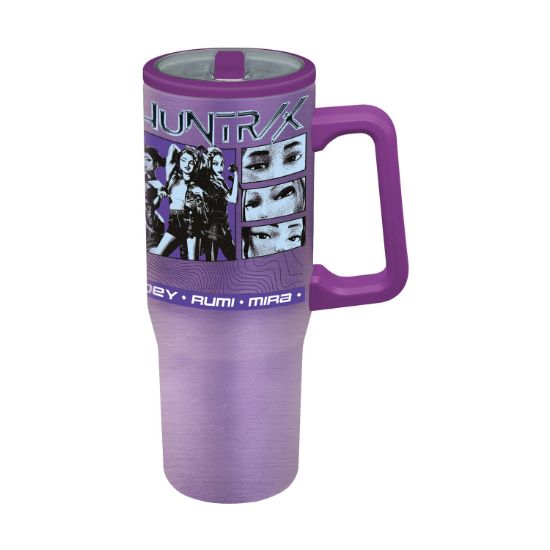 Picture of Stor: K-POP Demon Hunters - Young Adult DW Insulated Stainless Steel XL Cool Sipper Mug (920ml) (80622)