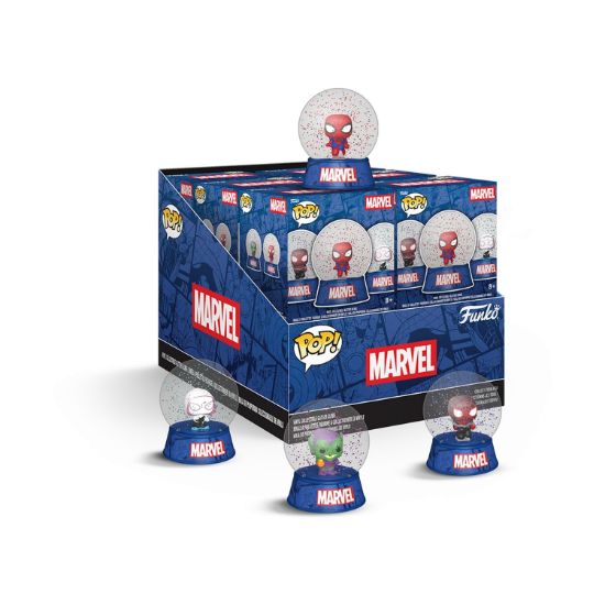 Picture of Funko Mini Snow Globes: Spider-Man (Blind Box/Random) Vinyl Figures