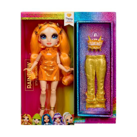 Picture of MGA Rainbow High: Style Icons - Fashion Doll Poppy (431626)