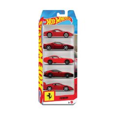 Picture of Mattel Hot Wheels: Ferrari - Racing Vehicles Set of 5 (JLN12)