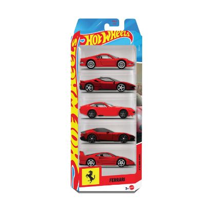 Picture of Mattel Hot Wheels: Ferrari - Racing Vehicles Set of 5 (JLN12)