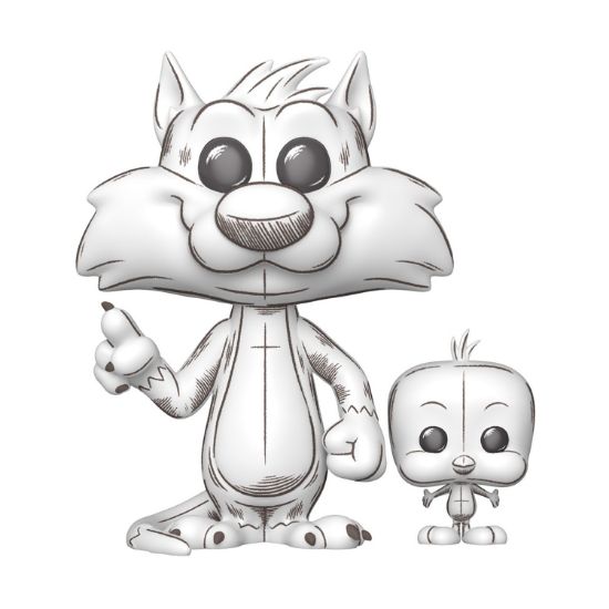 Picture of Funko Pop! Animation: Looney Tunes - Sylvester & Tweety​ #2013 Vinyl Figures