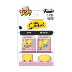 Picture of Funko Bitty Pop! 2-Pack: Simpsons - Bart & Mr. Burns Vinyl Figures