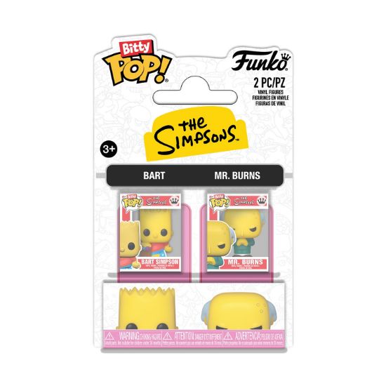 Picture of Funko Bitty Pop! 2-Pack: Simpsons - Bart & Mr. Burns Vinyl Figures