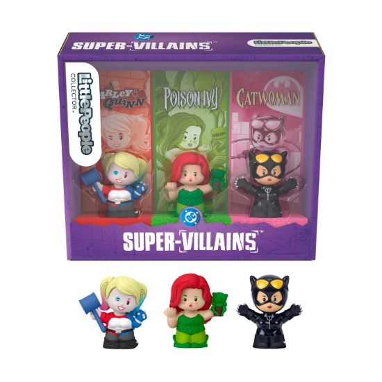 Picture of Fisher-Price: Little People: Licensed Collectible Figures - DC Villains 3 Figures (JKR80)