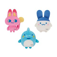 Picture of Banpresto Mascot Plush: Tamagotchi Paradise - Meowtchi, Mimitchi, Irucatchi Figure (10cm) (74503)