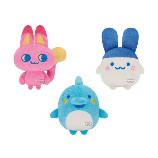 Picture of Banpresto Mascot Plush: Tamagotchi Paradise - Meowtchi, Mimitchi, Irucatchi Figure (10cm) (74503)