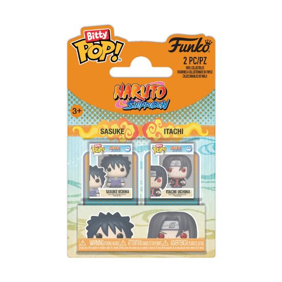 Picture of Funko Bitty Pop! 2-Pack: Naruto Shippuden - Sasuke & Itachi #Vinyl Figures