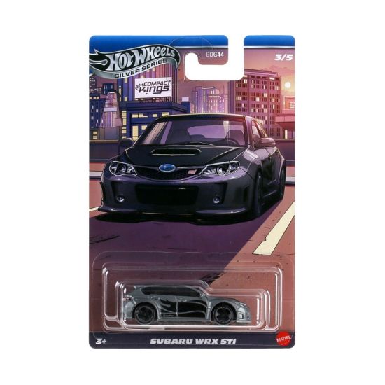 Picture of Mattel Hot Wheels Silver Series: Compact Kings - Subaru WRX STI Vehicle (JKX59)
