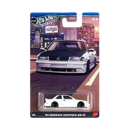 Picture of Mattel Hot Wheels Silver Series: Compact Kings - '91 Nissan Sentra Se-R Vehicle (JKX60)