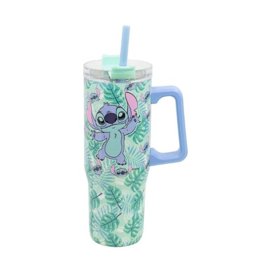 Picture of Stor: Stitch - Aloha Insulated Stainless Steel Xl Cool Mug (920ml) (31743)
