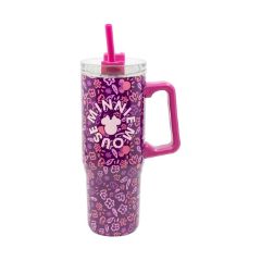 Picture of Stor: Minnie Mouse - Cherrylicious Insulated Stainless Steel Xl Cool Mug (920ml) (31443)