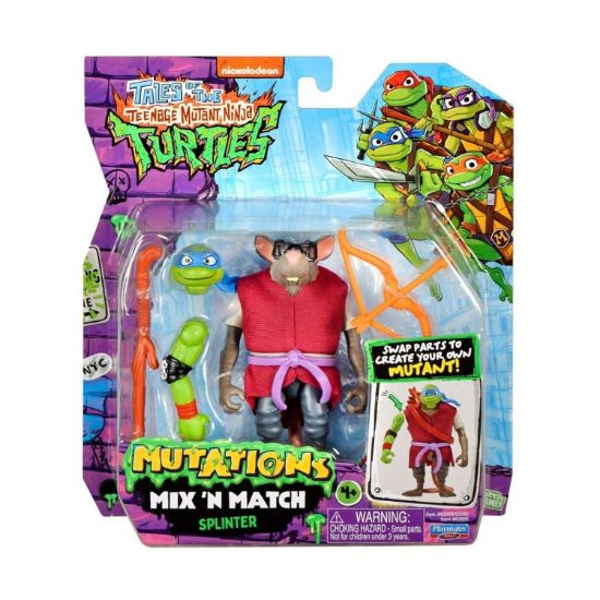 Picture of Giochi Preziosi Mix 'N Match Μutations: Tales of the Teenage Mutant Ninja Turtles - Splinter Figure (T0201A00)