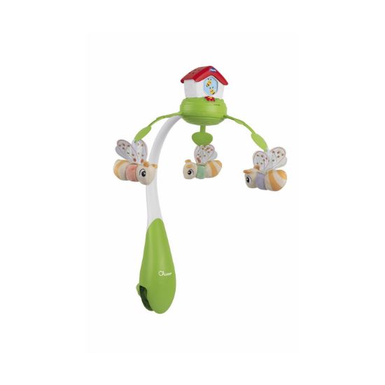 Picture of Chicco Magic Forest: Be Hive 3in1 Cot Mobile with Projection (Y01-11080-00)