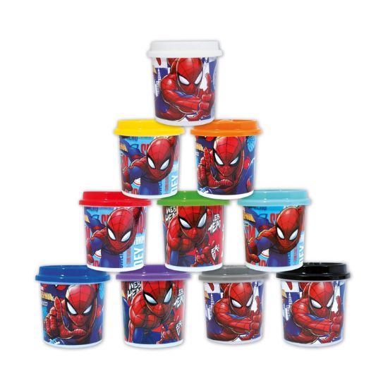 Picture of AS HappiHobbi: Πλαστελίνα Disney - Μονό Βαζάκι Πλαστελίνης 4oz Spider-Man (Random) (1045-03623)