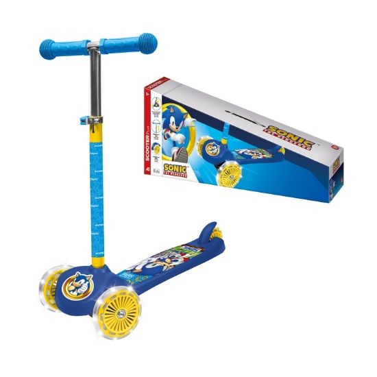 Picture of AS Outdoor: Scooter Plus -  Sonic the Hedgehog (Flashig Wheels) (5004-50285)