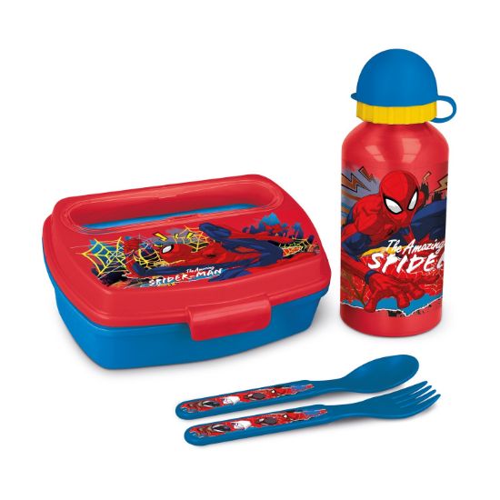 Picture of Stor: Spiderman - Moving Target 4 Pcs Urban Back to school Set In Gift Box (83563)