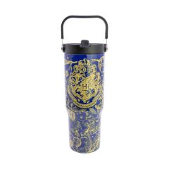 Picture of Stor: Harry Potter - Magic & Mayhem Insulated Stainless Steel Tubler with Handle (860ml) (31010)