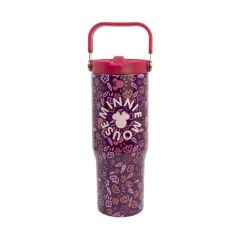Picture of Stor: Minnie Mouse - Cheery Licious Insulated Stainless Steel Tubler with Handle (860ml) (31410)