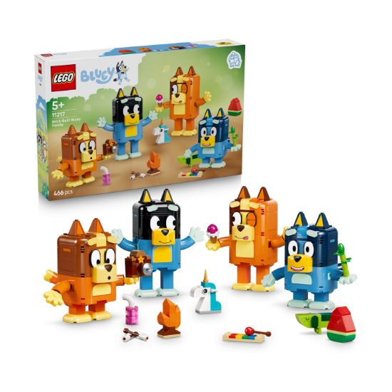 Picture of LEGO Bluey: Brick-Built Bluey Family (11217)