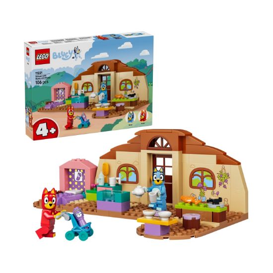 Picture of LEGO Bluey: School with Rusty and Bluey (11221)